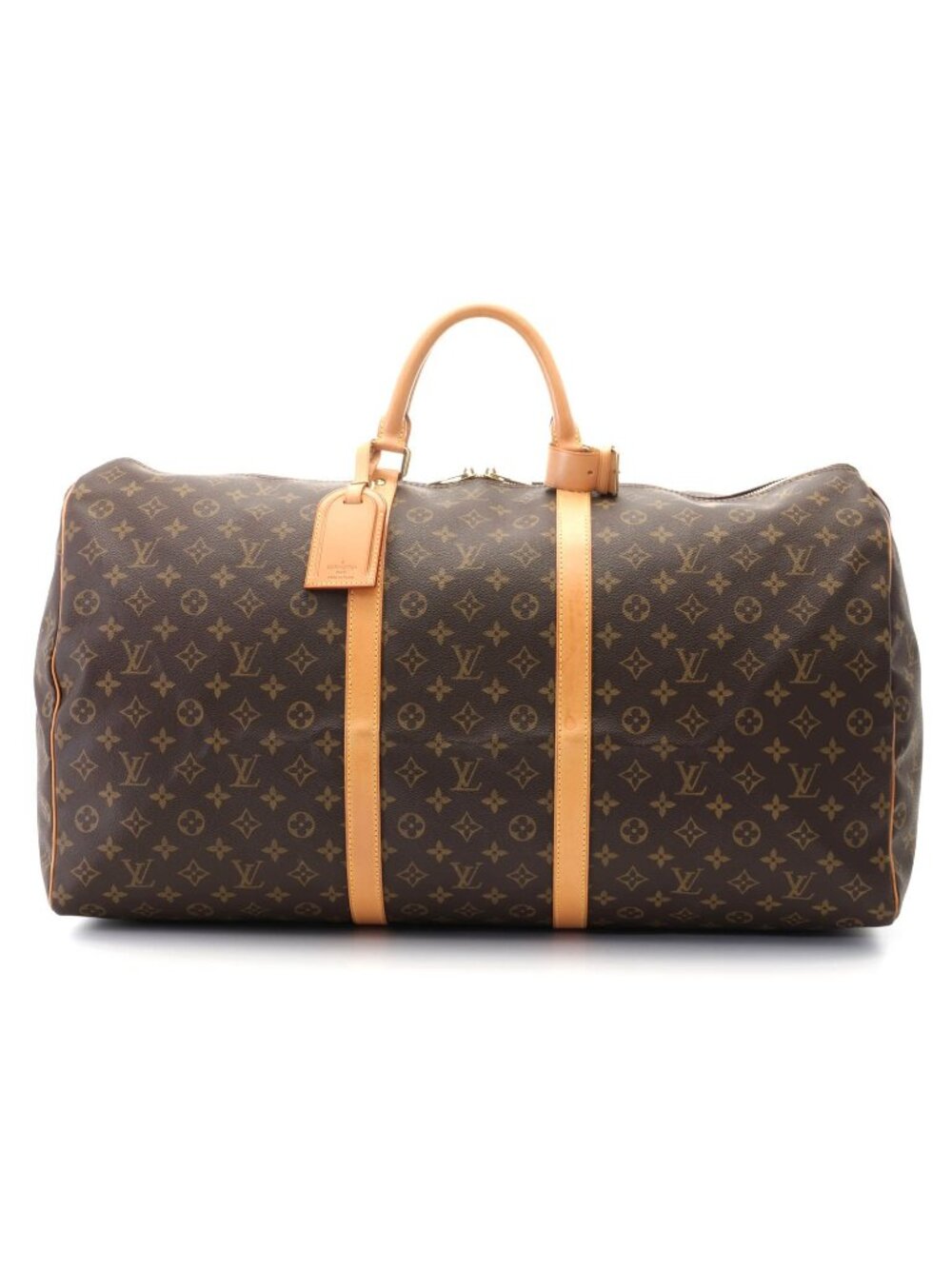 Louis Vuitton Keepall 60 Monogram Boston Bag Canvas